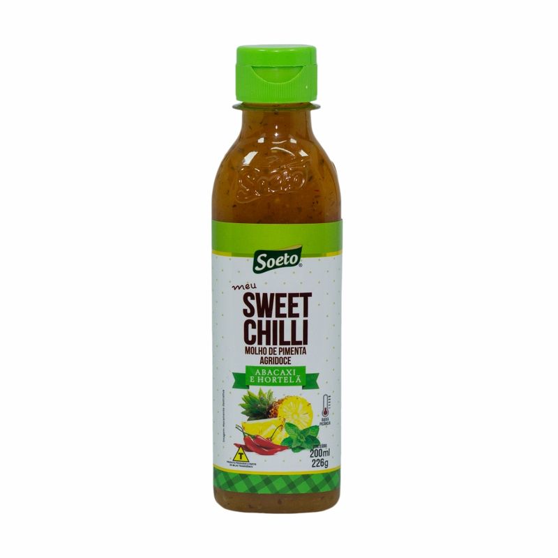 Molho Pimenta Soeto Abacaxi E Hortelã 200ml (7898278402267)