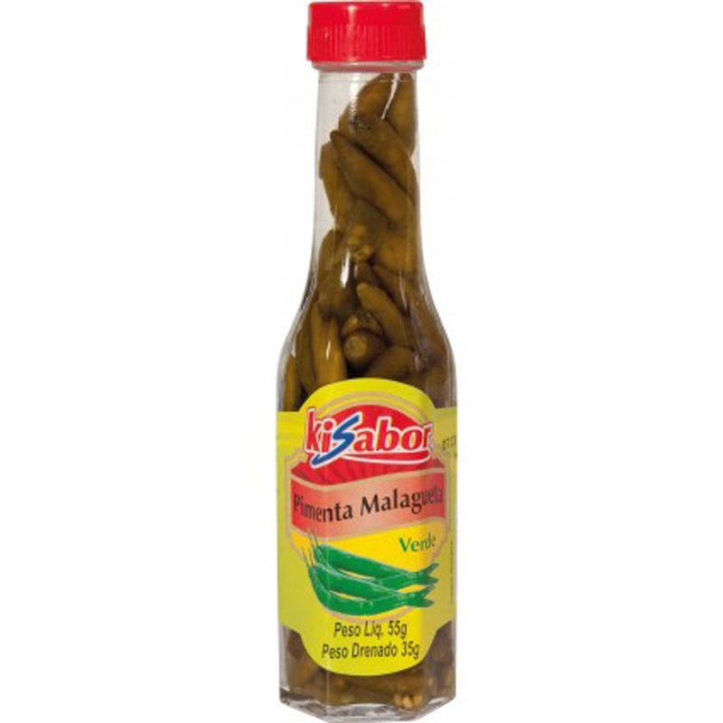 Pimenta Malagueta Kisabor Verde 30G (7898416524592)