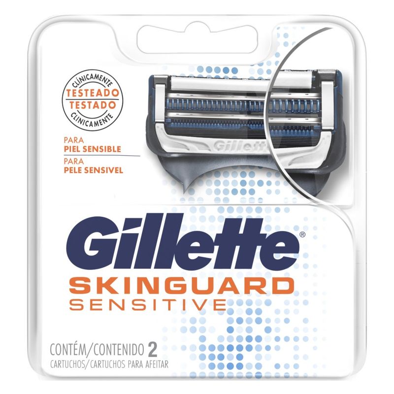 Carga lâmina de barbear Gillette Skinguard (7500435148085)