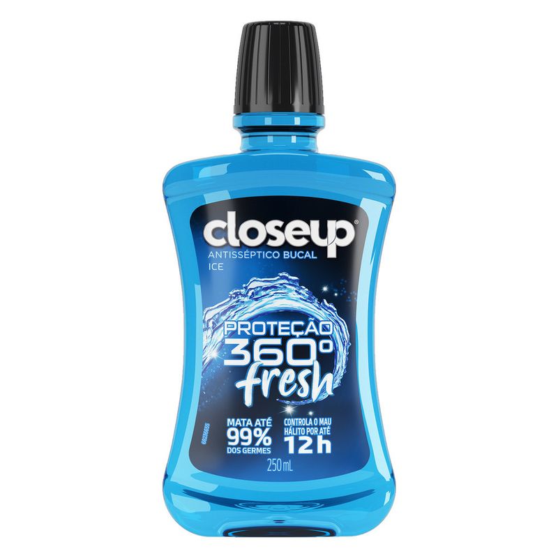 Antisséptico Bucal Close Up Ice Com Álcool (7891150071827)