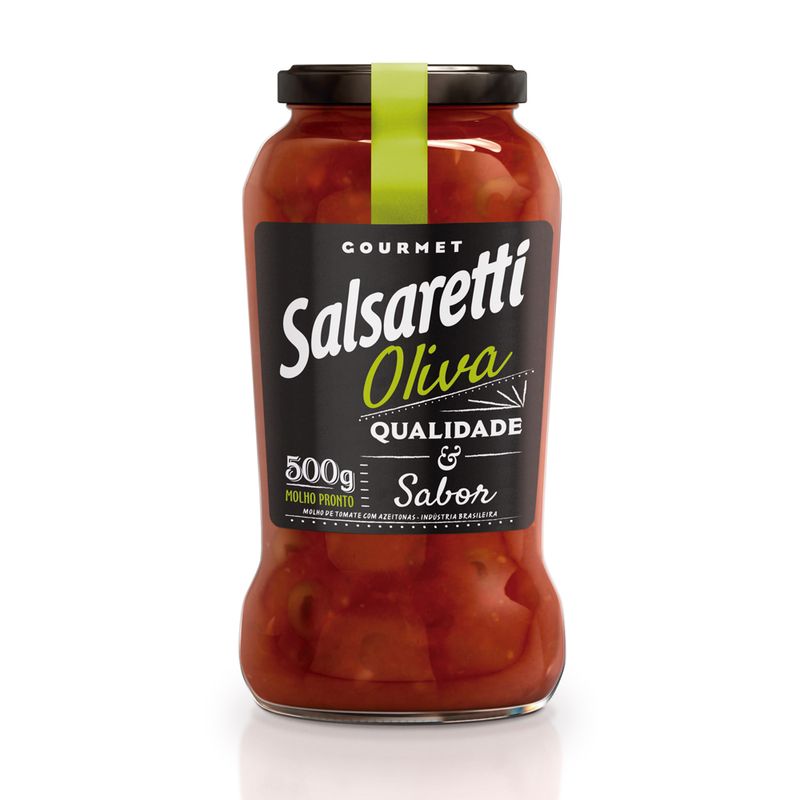 Molho Tom Salsaretti 500g Vd Oliva (7891300900427)