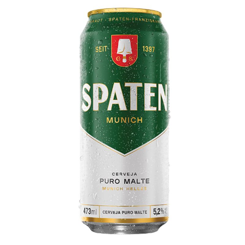Cerveja Spaten Munich 473ml Lata (7891991303217)