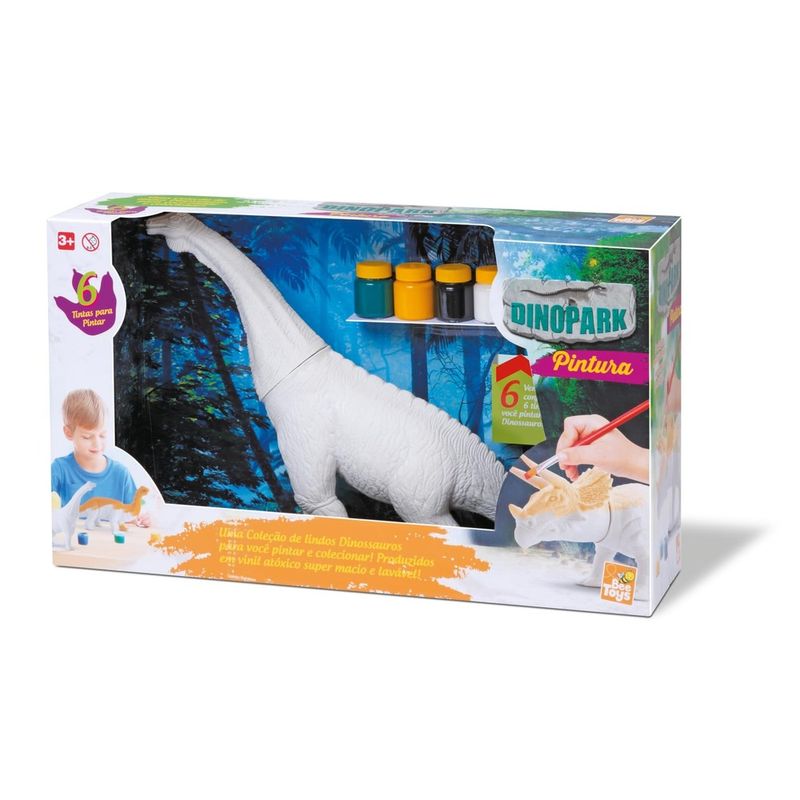 Brinquedo Dinopark Pintura Bee Toys (7898447976797)