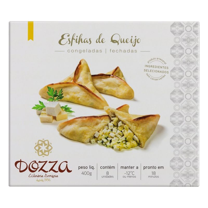 Esfiha Fechada Queijo Dozza 400g Congelada (7898959869037)