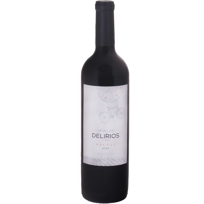 Vinho Argentino Delirios Clássico Malbec 750ml (7798152263321)
