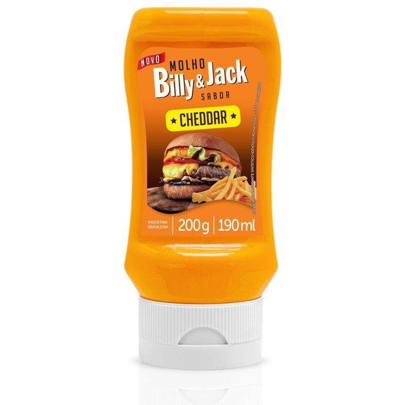 Molho Kisabor Billy Jack Cheddar 200g (7898937864900)