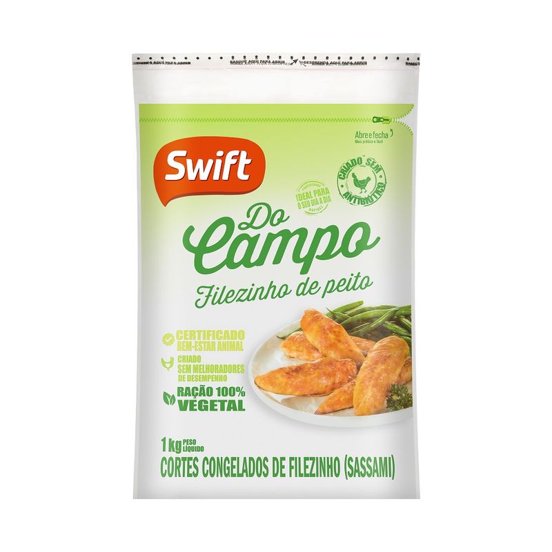 Filézinho De De Frango Do Campo Swift 1kg (7894904214051)