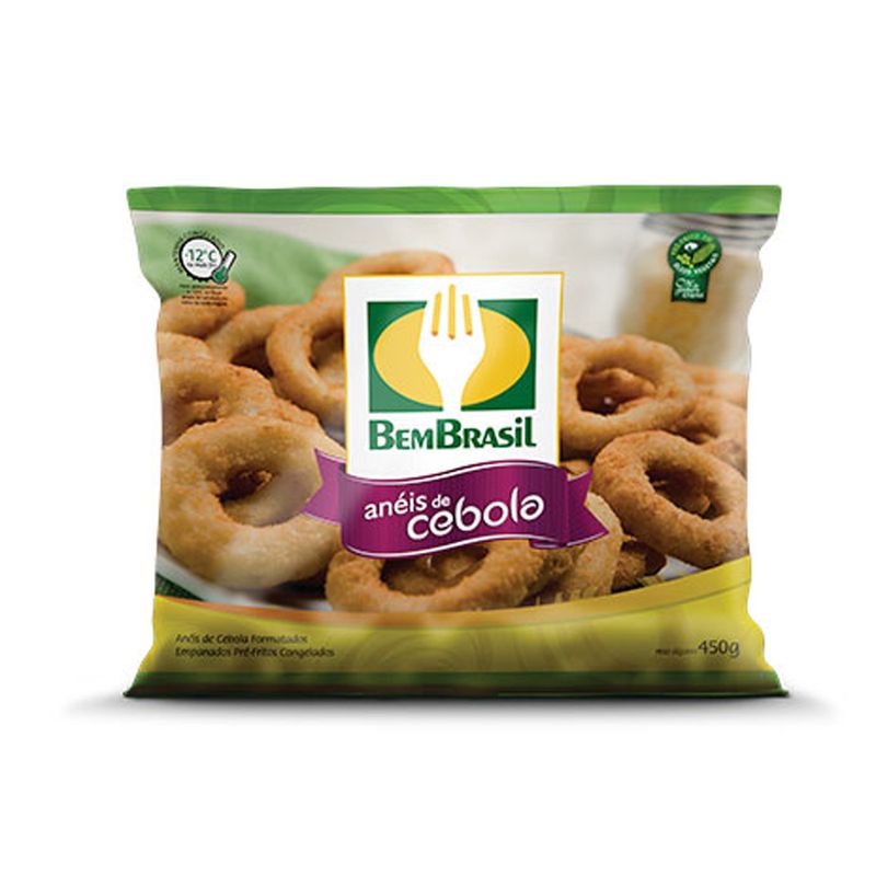 Anéis Cebola Empanados Bem Brasil 450g (7898921567350)