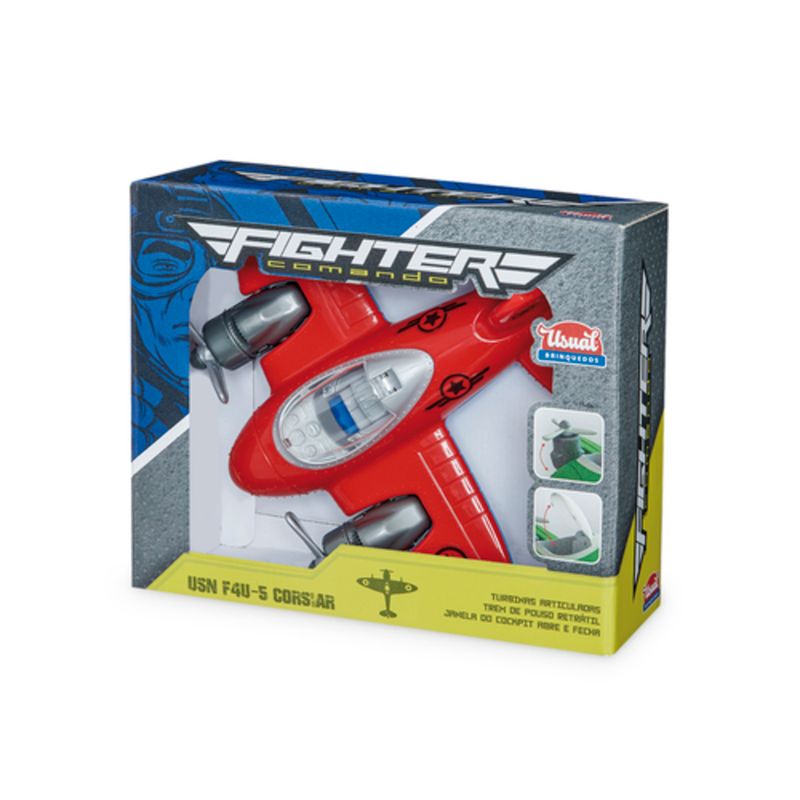 Avião Fighter Comando Usual (7898300574559)