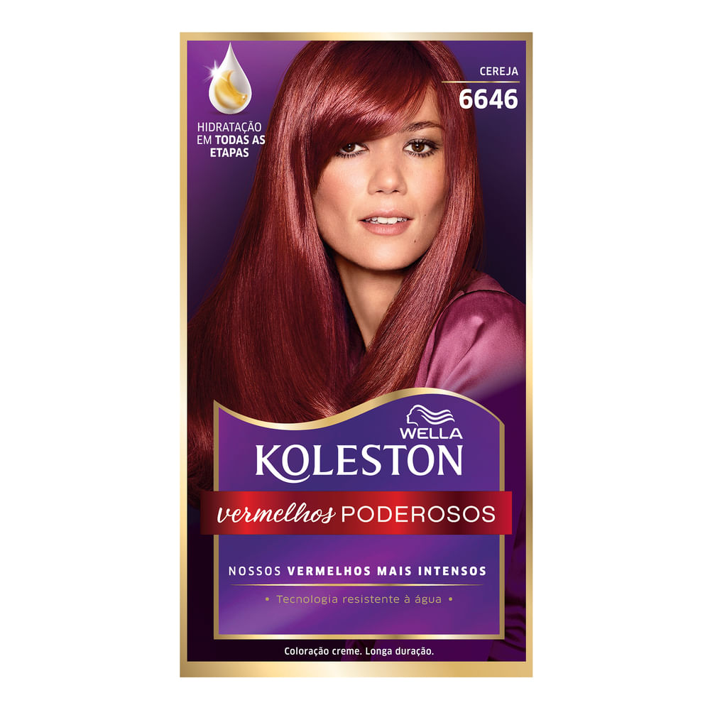 Tinta De Cabelo Koleston Cereja 6646 - Supermercado Savegnago