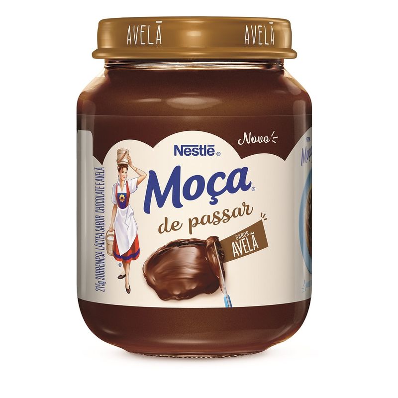 Sobremesa Moça de Passar Avelã 215g (7891000295601)