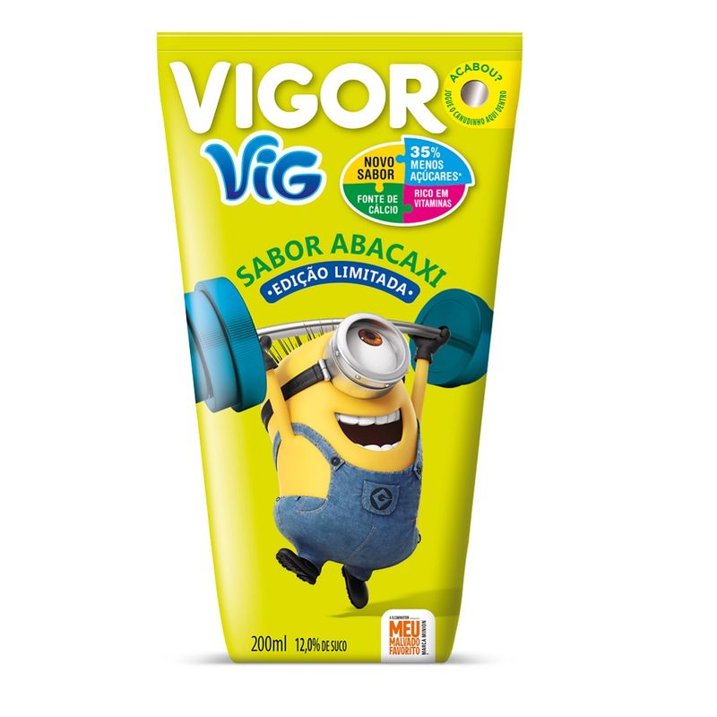 Bebida Com Suco Vigor 200ml Abacaxi (7891999004840)