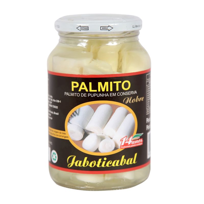 Palmito Jaboticabal Nobre Inteiro 290G (7898197050075)