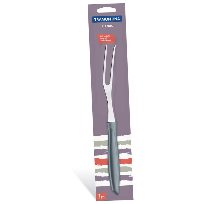 Garfo Trinch Inox Tramontina Plenus Cinza (7891112225855)