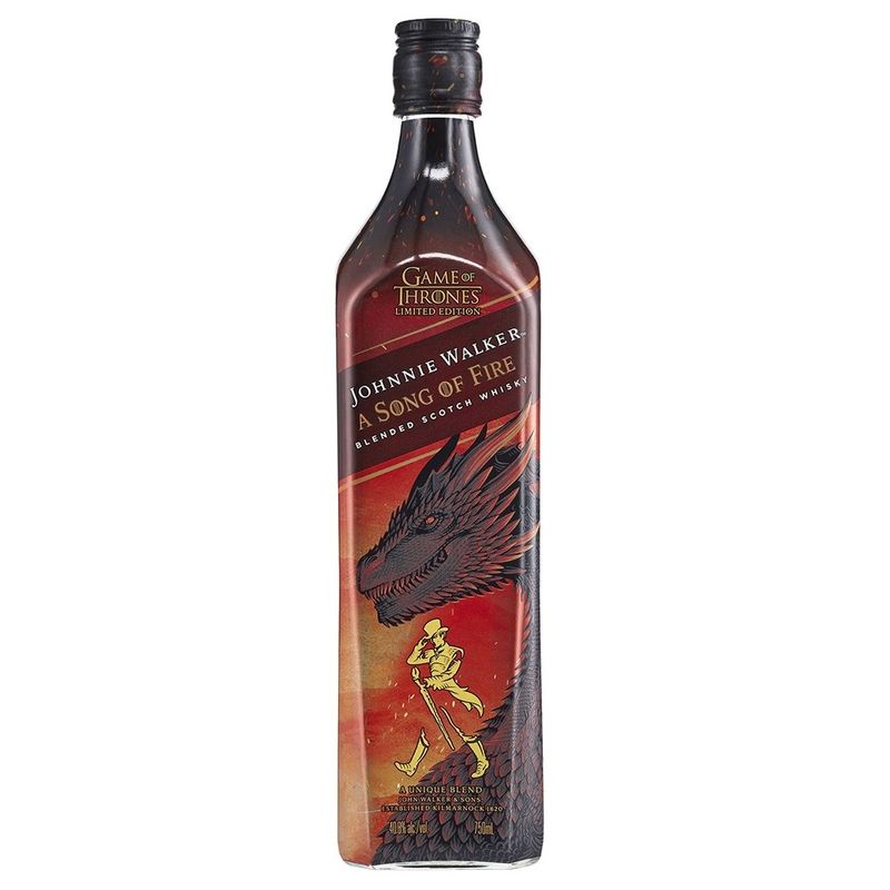 Whisky Johnnie Walker 750ml Got Song Of Fire (5000267178578)
