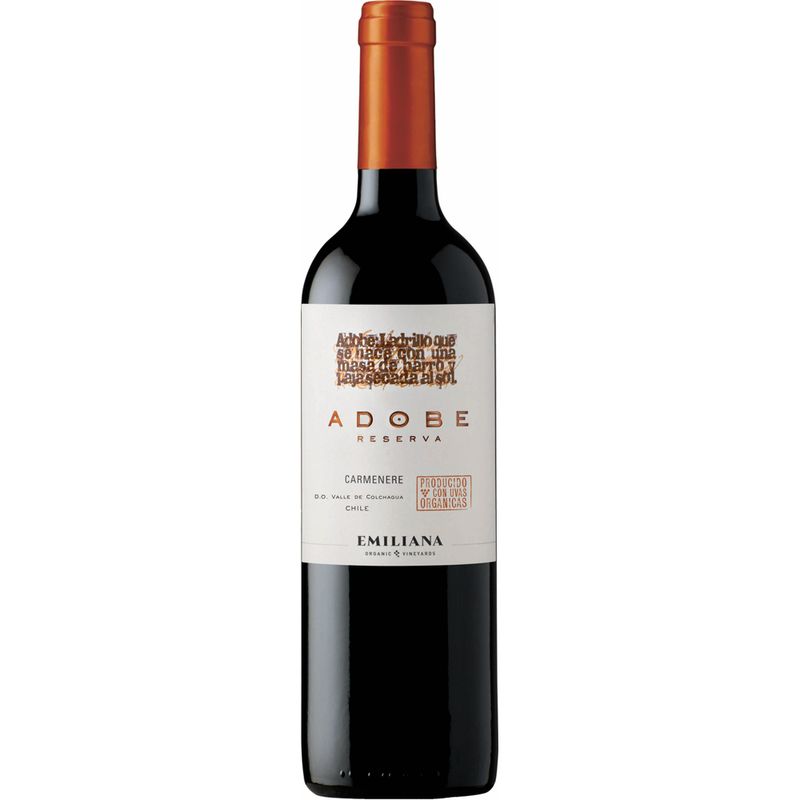 Vinho Chileno Emiliana Adobe Carmenere Tinto (7804320150604)