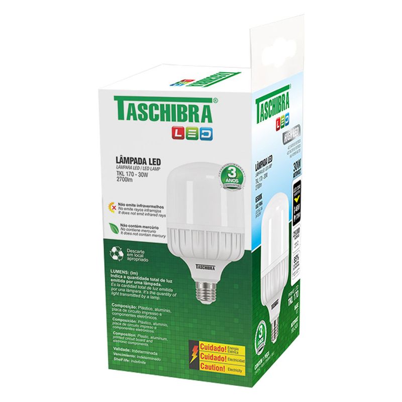 LAMP-LED-TASCHIBRA-HIGH-TKL-170-30W-6500K