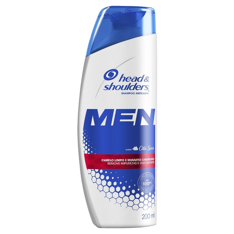 Shampoo Anticaspa Head & Shoulders Men Com Old Spice 200ml (7500435187879)