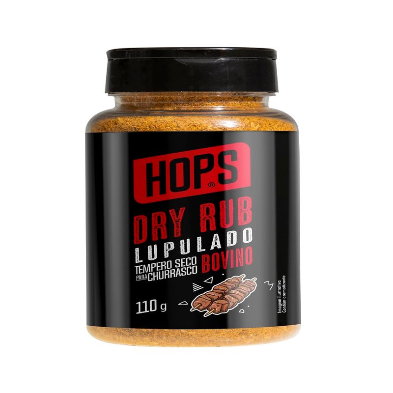 Tempero Dry Rub Hops Churrasco Bovino 110g (7898930142258)
