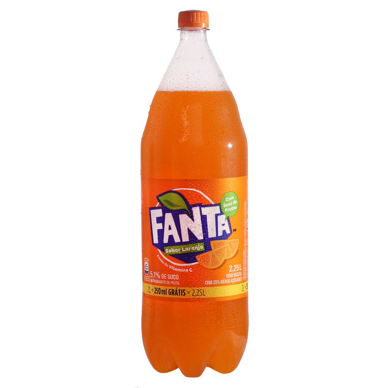 Refrigerante Fanta Gts Laranja 225L (7894900038569)