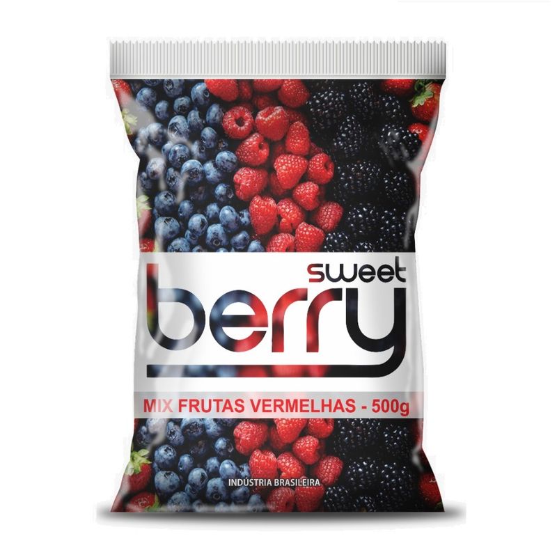 Mix Frutas Vermelhas Sweet Berry 500g Congelada (751320576590)