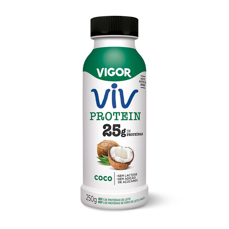 IOGURTE LIQUIDO VIGOR VIV PROTEIN COCO 250G (7891999000163)