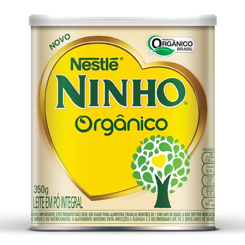 Ninho Orgânico Integral 350g (7891000289587)