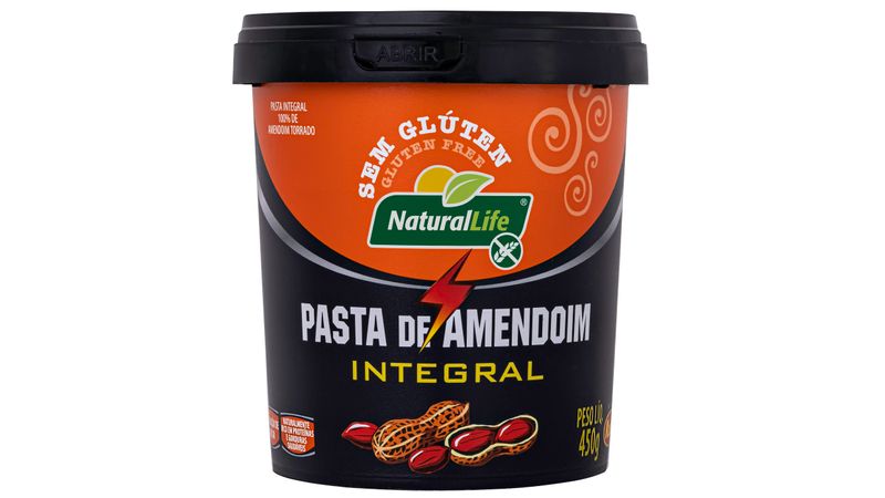 Pasta de Amendoim Integral Be Nature - 410g - Meu Mercado Fit