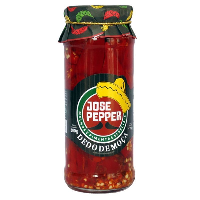 Pimenta Dedo De Moca Falex Fatiada 300G (7898206181691)