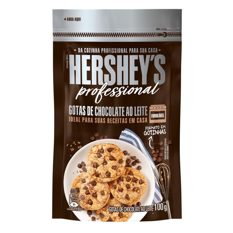 Chocolate Hershey'S 100g Gotas Chocolate Leite (7899970402326)