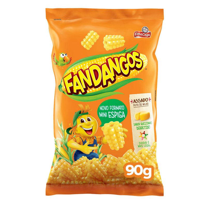 Salgadinho De Milho Espiga Queijo Elma Chips Fandangos 90G (7892840817541)