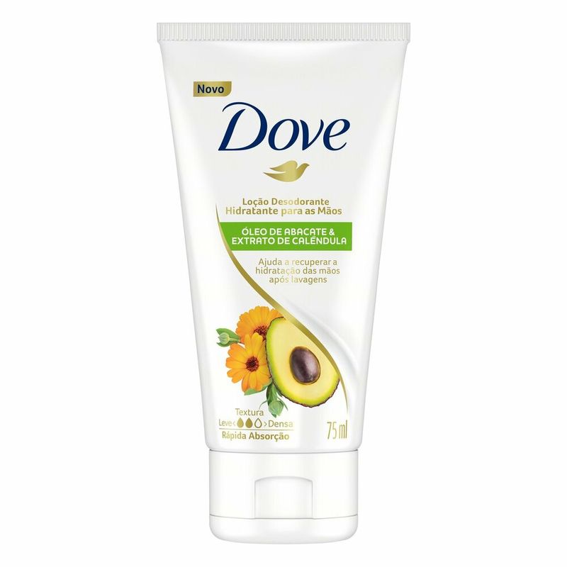 Loção Hidratante Óleo de Abacate Dove 75ml (7891150077720)