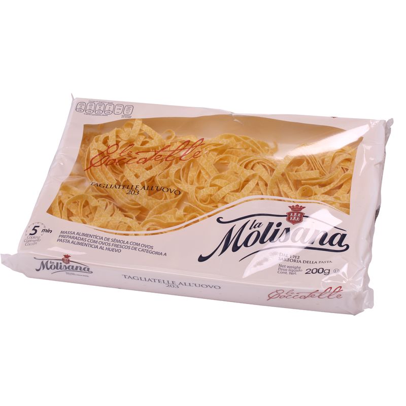 Macarrão Grano Duro La Molisana Tagliatelle 200G (8004690158845)