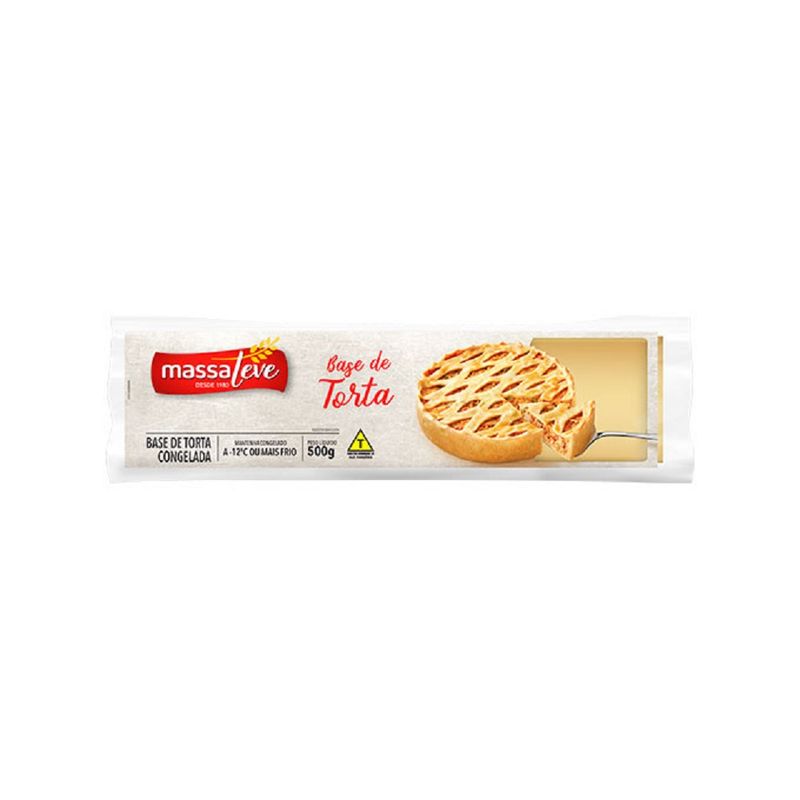 Massa Torta Massa Leve Congelada 500G (7894904085859)