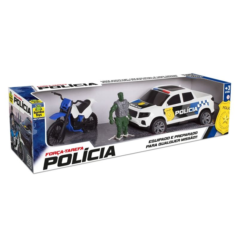 Brinquedo Força Tarefa Policia (7898631556781)