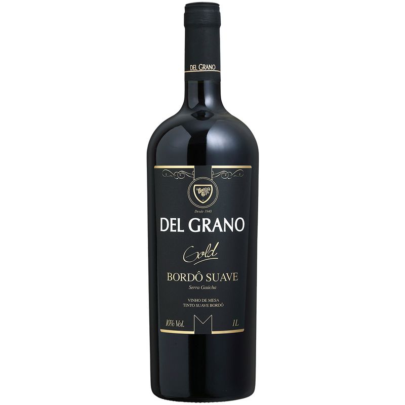 Vinho Brasileiro Del Grano Bordô Suave 1L (7897015209985)