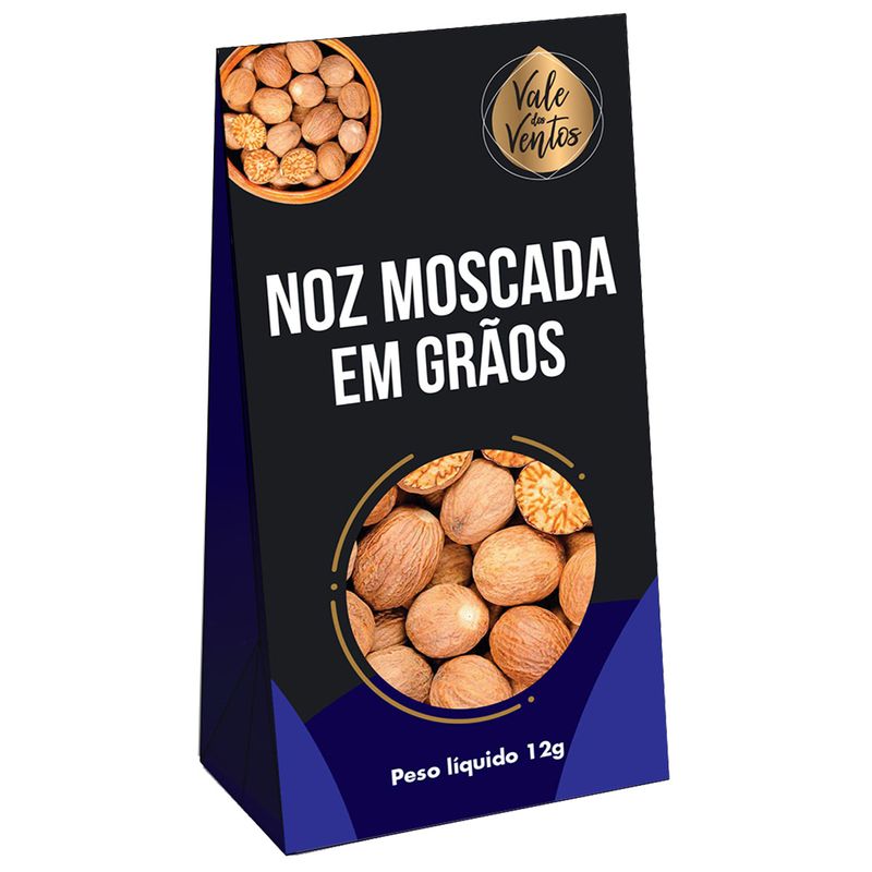 Noz Moscada Gão Vale Dos Ventos 12g (7898970769149)
