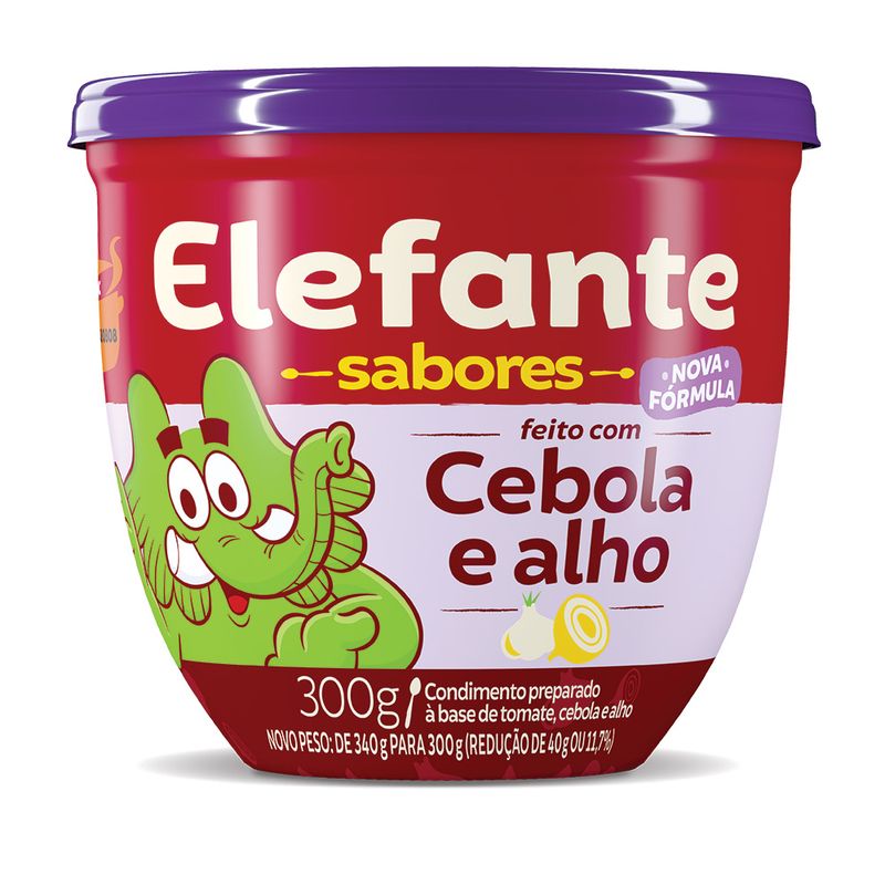 EXT-TOM-ELEFANTE-300G-POTE-CEBOLA-E-ALHO