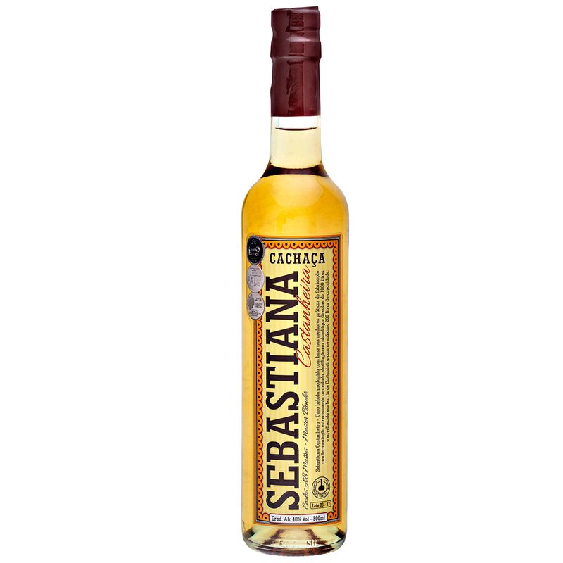 Cachaca Sebastiana Castanheira 500ml (742832490139)