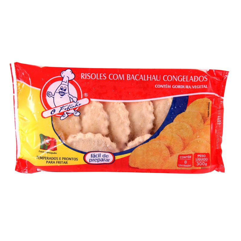 Risole de bacalhau Fofinho 300g (5601502502952)