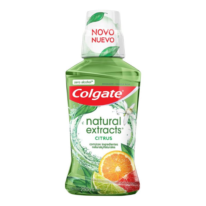 Enxaguante Bucal Colgate Natural Extracts Citrus 250ml (7509546662619)