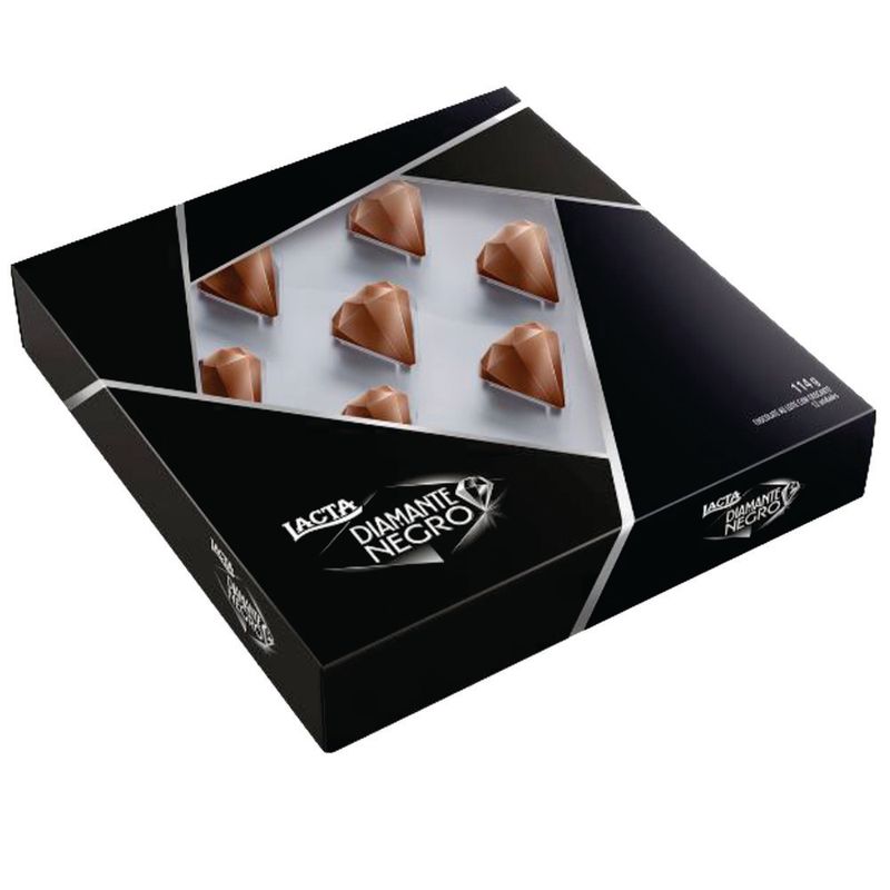 Chocolate Lacta Diamante Negro 114g (7622210560636)