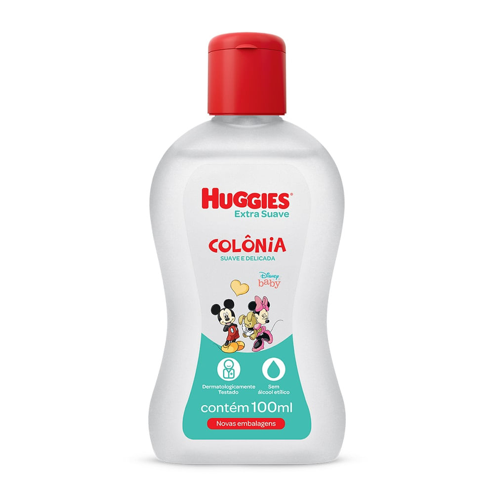 Colônia Infantil Huggies 100ml Extra Suave