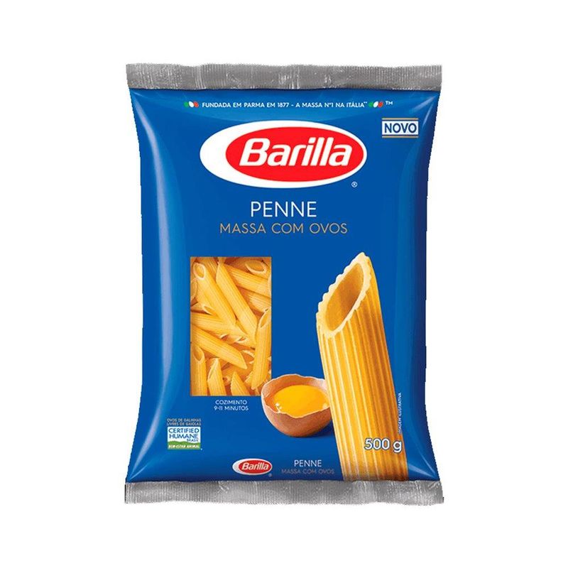 Macarrão Penne com Ovos Barilla 500g (7898951850095)