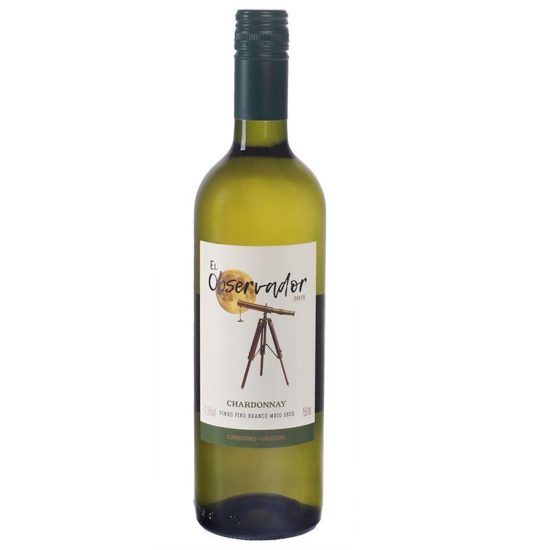 Vinho Uruguaio El Observador 750ml Chardonnay (7730931131919)