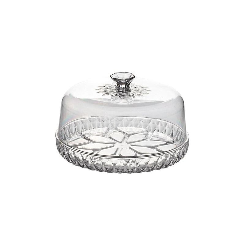 Queijeira Plástica Plasútil Glamour Cristal (7899808871775)