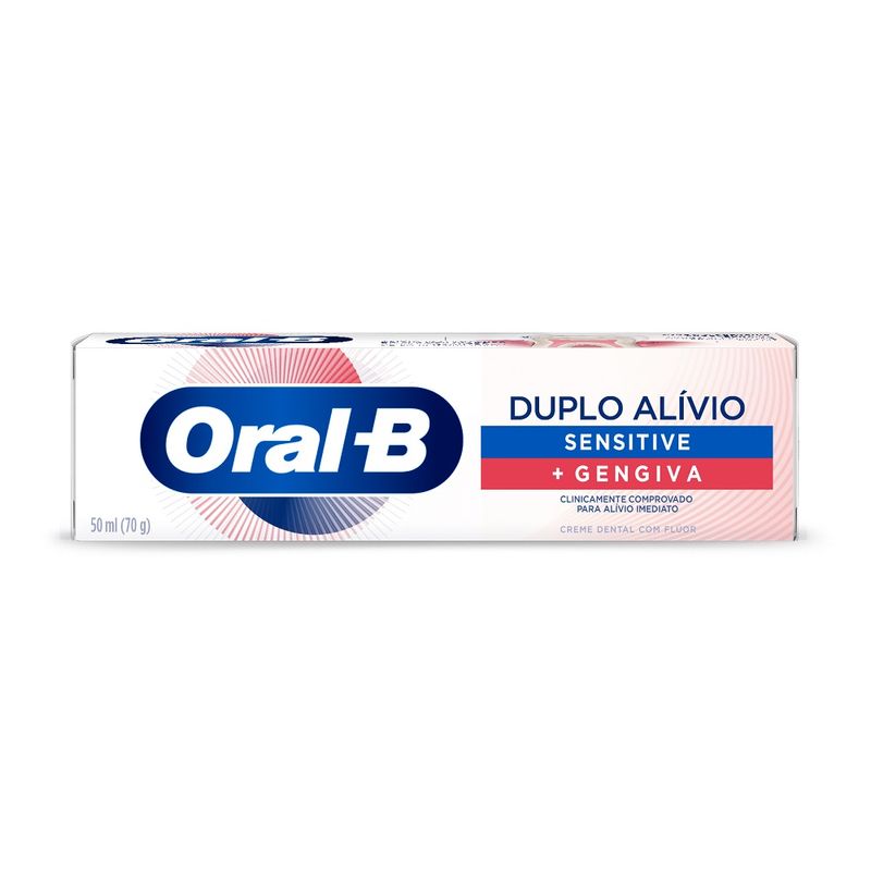 Pasta De Dente Oral-B Duplo Alívio 70g (7500435152457)