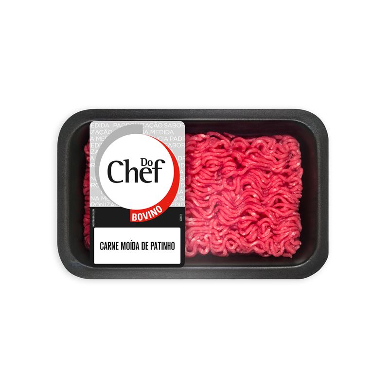 Patinho Moído Do Chef 500g Bandeja (7899567240782)