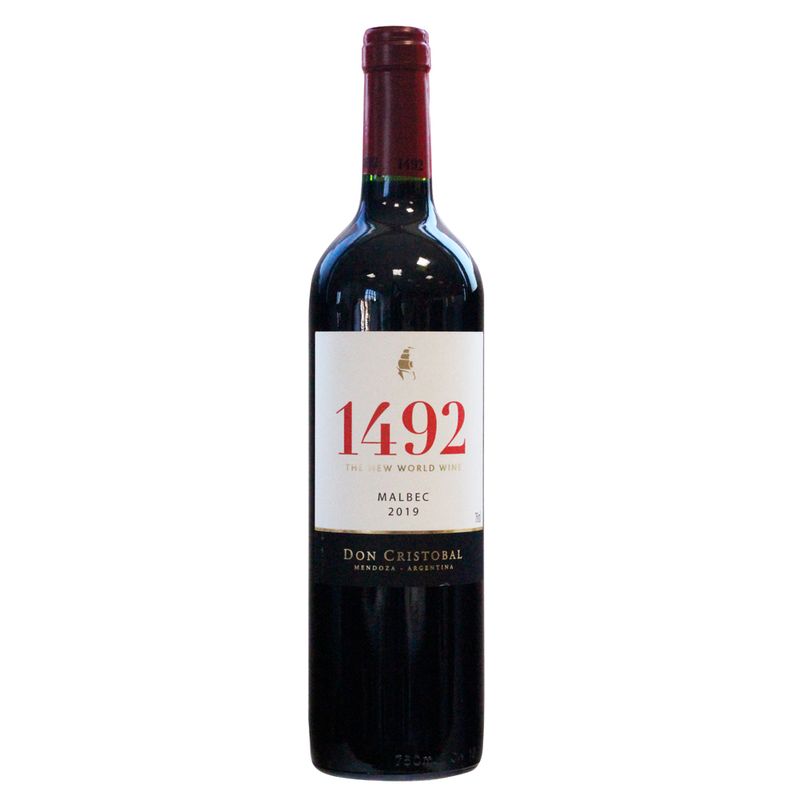 Vinho Argentino 1492 750ml Malbec Tinto (7798078001892)