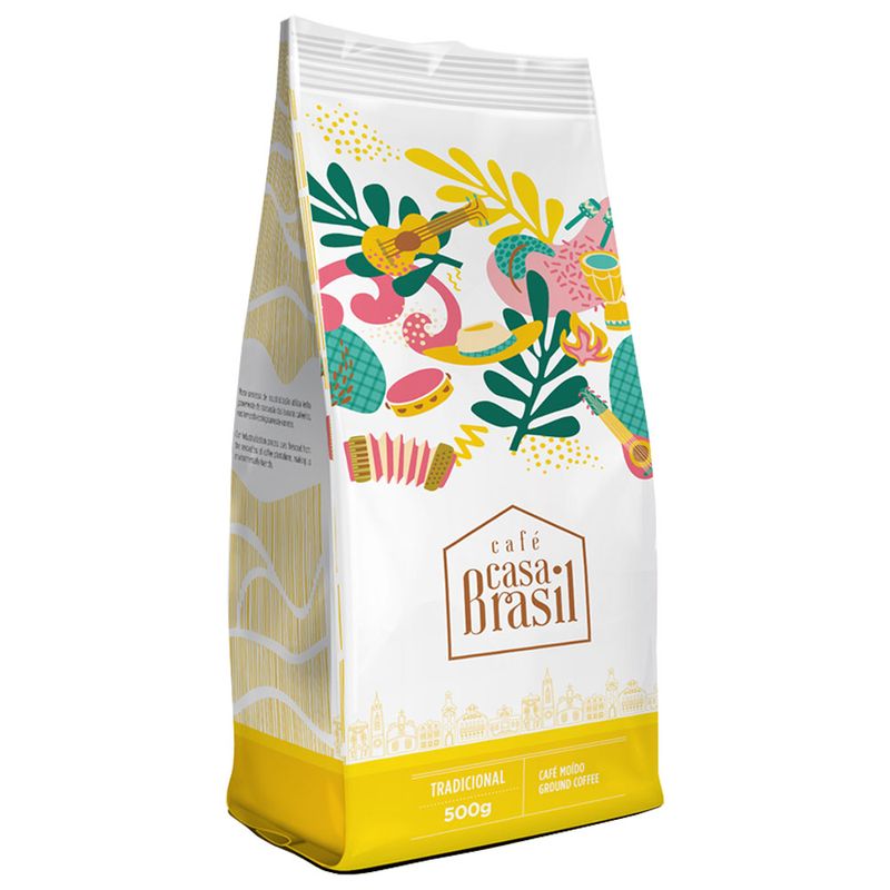 Café Casa Brasil tradicional 500g (7898994897408)
